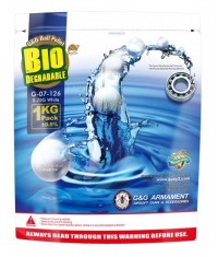 Billes Bio 6 mm - G&G - 0,25g - 4000 unités - Airsoft Billes Bio 6 mm - G&G - 0,25g - 4000 unités - Airsoft