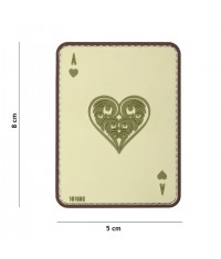 Patch As de Coeur Sable