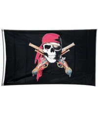 Drapeau Pirate Pistolets