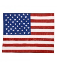 Drapeau Cuir USA