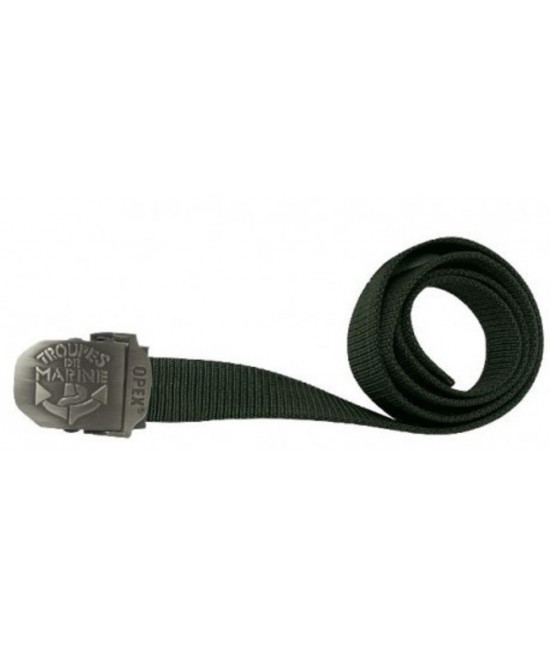 Ceinture sangle boucle gravée P0FRANKIE