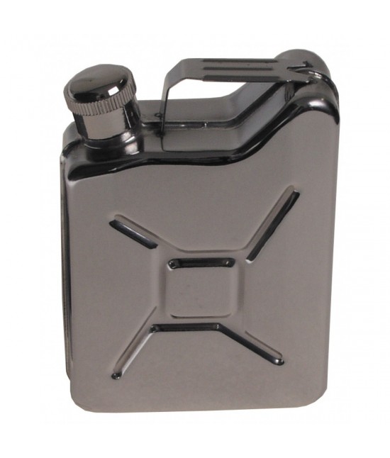 Flasque Jerrycan en acier inoxydable