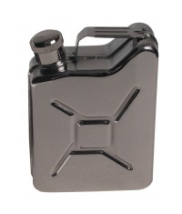 Flasque Jerrycan en acier inoxydable