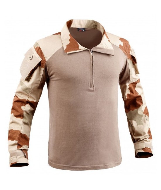 Chemise de combat militaire UBAS cam désert