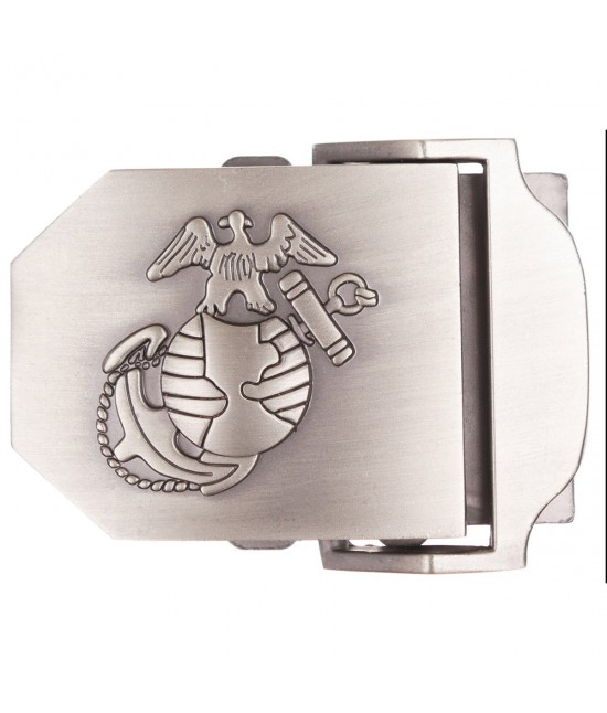 Boucle de ceinture USMC Argent pour sangle 4cm