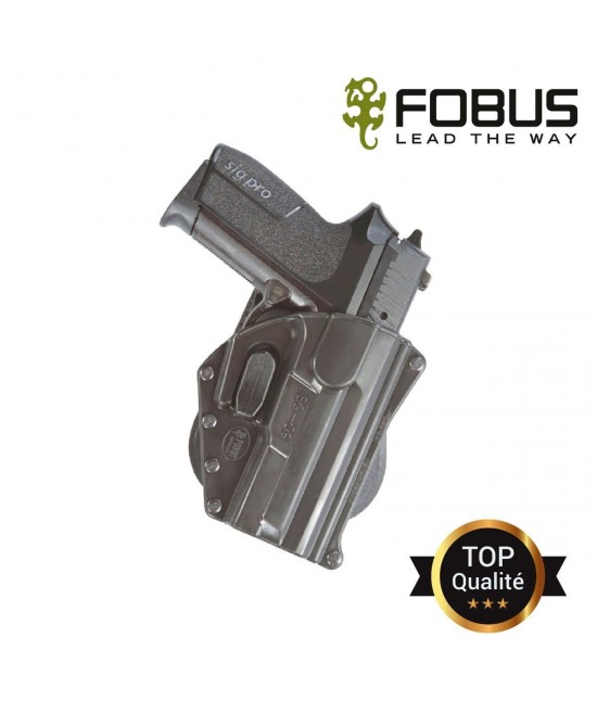 HOLSTER RIGIDE POLYMERE pour SIG SP 2009/2022 Fixe paddle