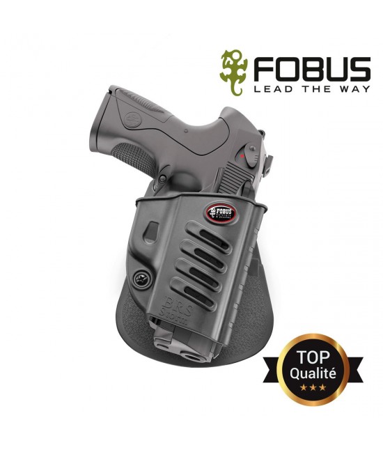 HOLSTER RIGIDE POLYMERE BERETTA 92FS PAMAS Rétention passive VIS AJUS