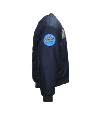 BLOUSON AVIATEUR BOMBER USAF BLEU