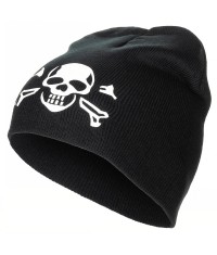 BONNET BEANIE SKULL NOIR