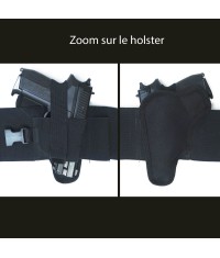 CEINTURE PORT DISCRET - NOIR