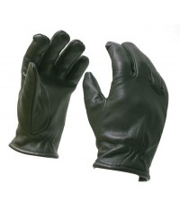 GANTS KEVLAR® ANTI-COUPURE EN CUIR - NOIR