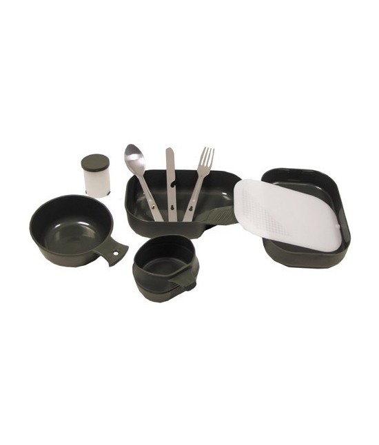 Set complet gamelle PVC pour 1 personne