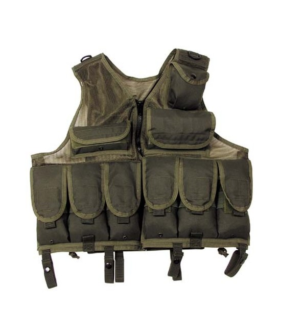 GILET TACTICAL - 9 poches