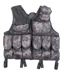 GILET TACTICAL - 9 poches