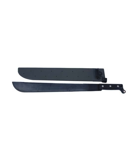 MACHETTE SCIE SURVIVAL AVEC ÉTUI PVC