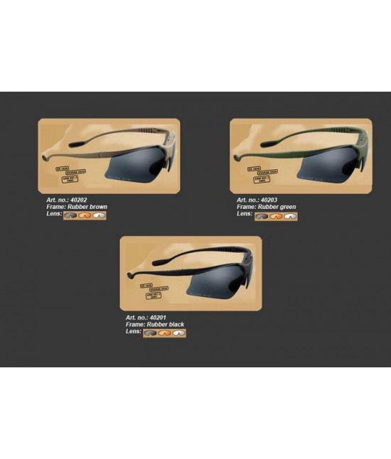 LUNETTES TACTIQUES SWISS EYE ® STINGRAY M/P