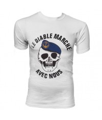 T SHIRT TDM - LE DIABLE MARCHE AVEC NOUS