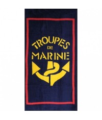 DRAP DE BAIN TROUPES DE MARINE