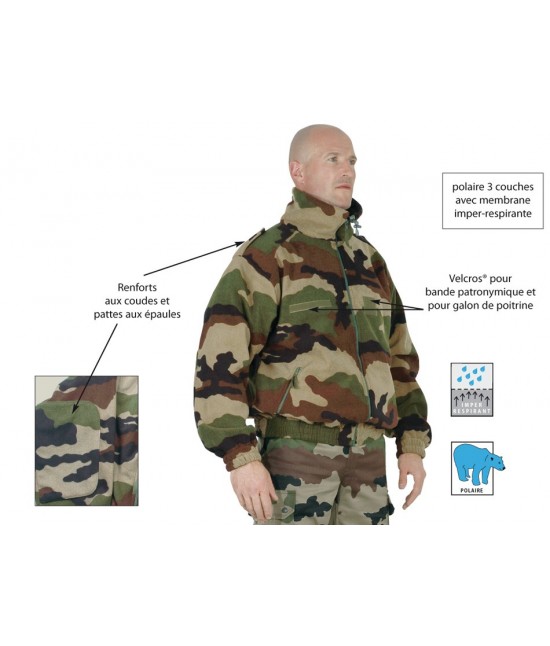 BLOUSON POLAIRE 3 COUCHES - CCE BLOUSON POLAIRE 3 COUCHES - CCE