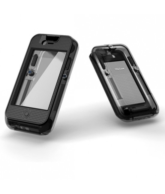 COQUE DE PROTECTION IPHONE 4 - NOIR