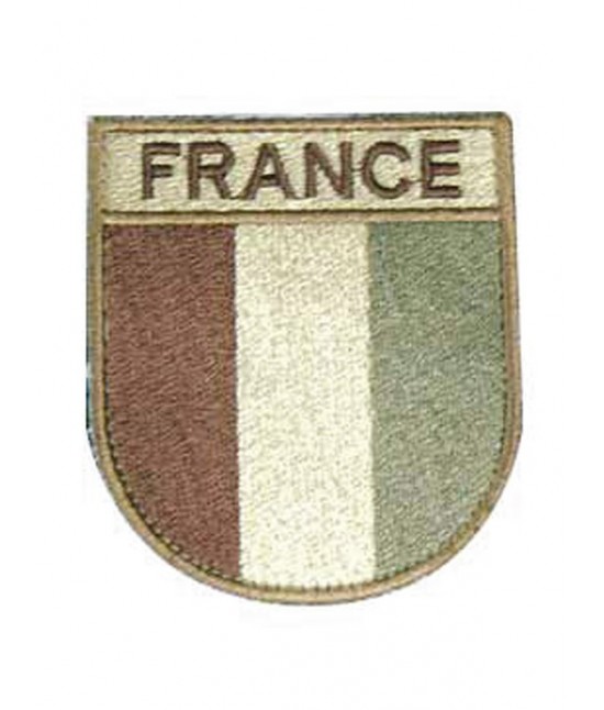 ÉCUSSON BRODÉ FRANCE - DÉSERT