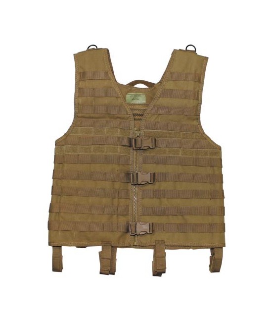 GILET MODULABLE TACTIQUE - COYOTE