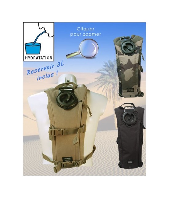 SAC A DOS HYDRATATION RUSH - 3 Litres SAC A DOS HYDRATATION RUSH - 3 Litres