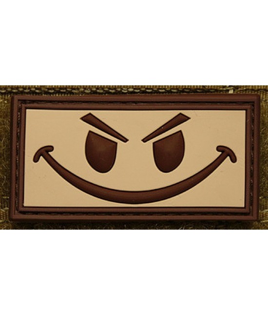 PATCH VELCRO EVIL SMILEY