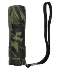 LAMPE TORCHE ALLIGATOR 9 LED - CAMO