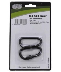 MOUSQUETONS TACTICAL CARABINERS - 60 MM