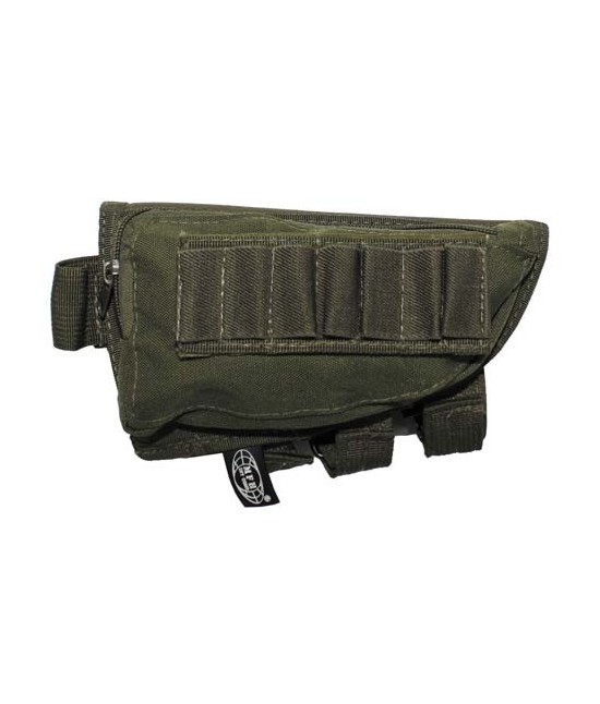 porte chargeur cartouchiere crosse fusil calibre 12 chasse