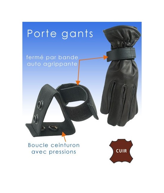 Porte Gants Noir - Militaria Import