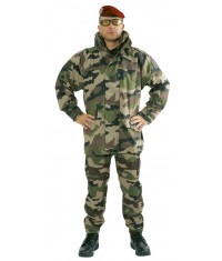 PARKA POLAIRE DOUBLE CAPUCHE - TYPE OTAN