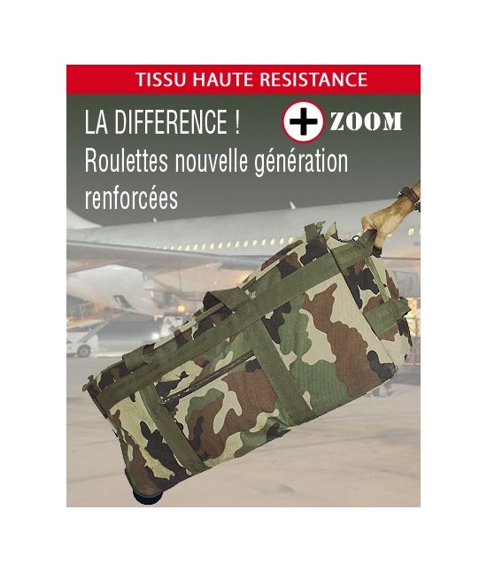 SAC MISSION A ROULETTES - 100 LITRES