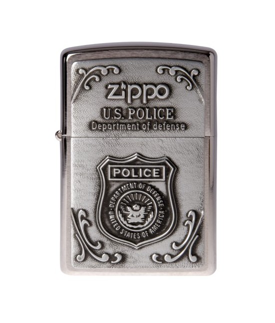 BRIQUET ZIPPO US POLICE BRIQUET ZIPPO US POLICE