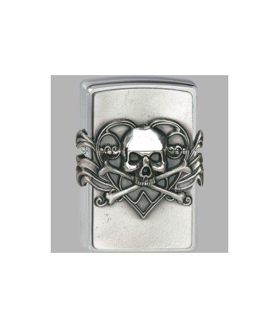BRIQUET SKULL HEART BRIQUET SKULL HEART