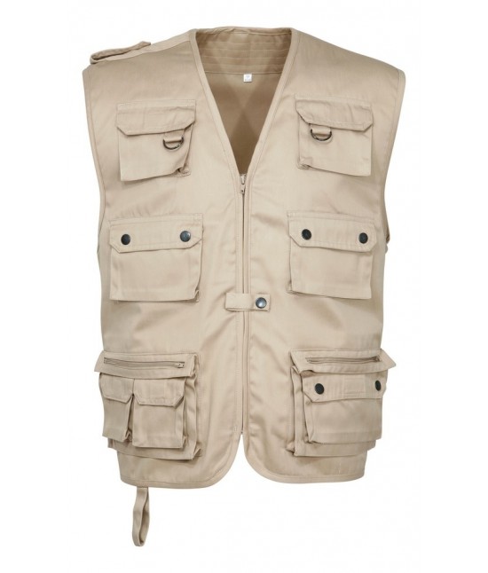 gilet porte plaque 5.11 beige