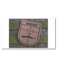 PATCH SNIPER KAKI - BASSE VISIBILITÉ