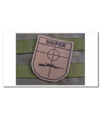 PATCH SNIPER KAKI - BASSE VISIBILITÉ