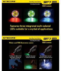 LAMPE NITECORE SRT7 REVENGER - 960 LUMENS