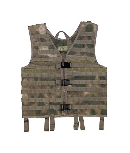 GILET ASSAUT MOLLE - HDT CAMO﻿ GREEN