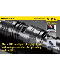 LAMPE RECHARGEABLE NITECORE MH1A