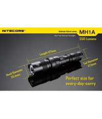 LAMPE RECHARGEABLE NITECORE MH1A