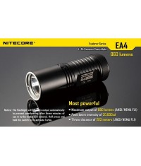 LAMPE NITECORE EA4 - 860 LUMENS