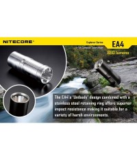 LAMPE NITECORE EA4 - 860 LUMENS