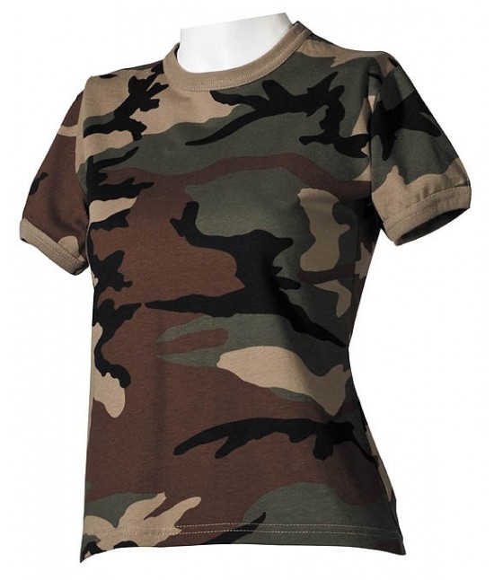 T SHIRT ARMY FEMME