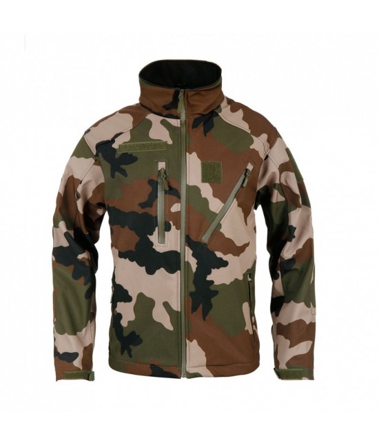 BLOUSON CAMO CE SOFTSHELL