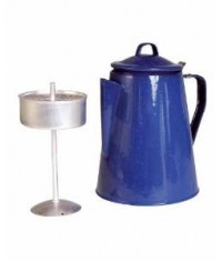 CAFETIERE EMAILLEE AVEC PERCOLATEUR