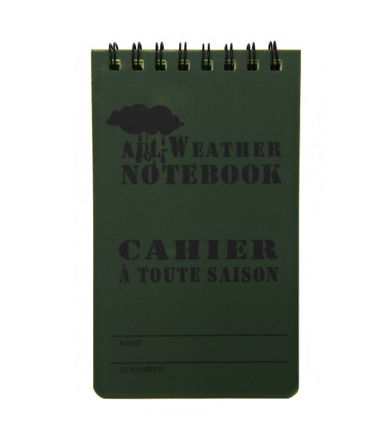 CARNET DE NOTE ÉTANCHE (Waterproof)