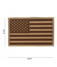 PATCH DRAPEAU AMERICAIN - DESERT